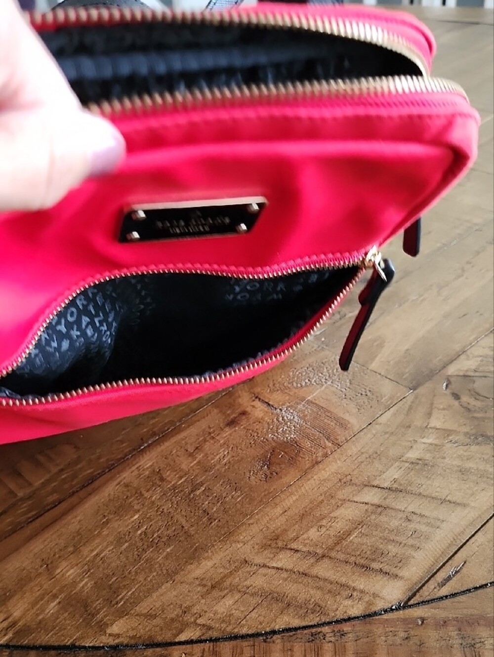 Kate Spade Red Nylon Backpack - Picture 8 of 12